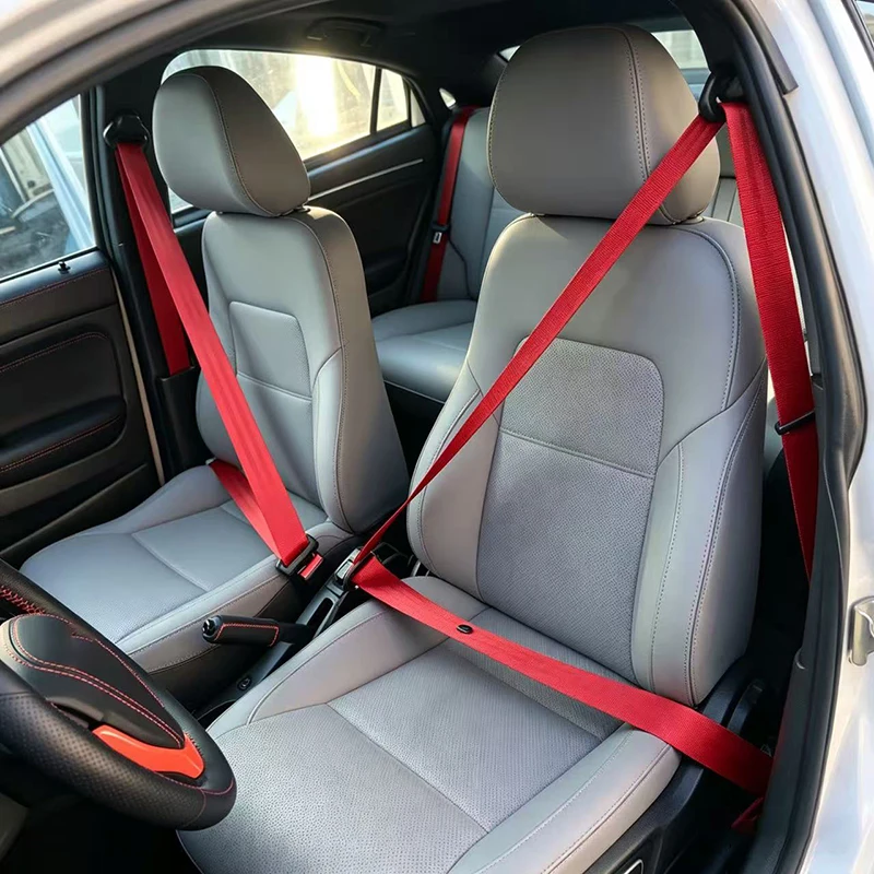 1 Stück Universeller Auto-Sicherheitsgurt DIY Hüftgurt Auto Hochfester Polyester-Sicherheitsgurt Mehrfarbiger Sicherheitsgurt Auto-Zubehör – Detail 15