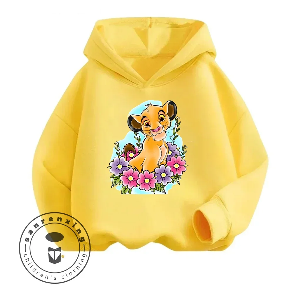 Meticulous Craftsmanship The Lion King Kids Long Sleeve Sweatshirts Featuring Attentive Details and Softness Comfortable Wear