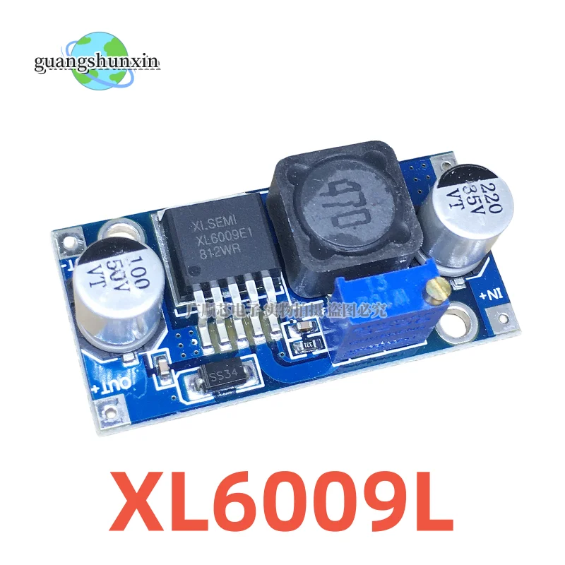 1-10 pz XL6009 4A Boost Converter Step Up regolabile 15W 5-32V a 5-50V DC-DC modulo di alimentazione LM2577 modulo Step-up