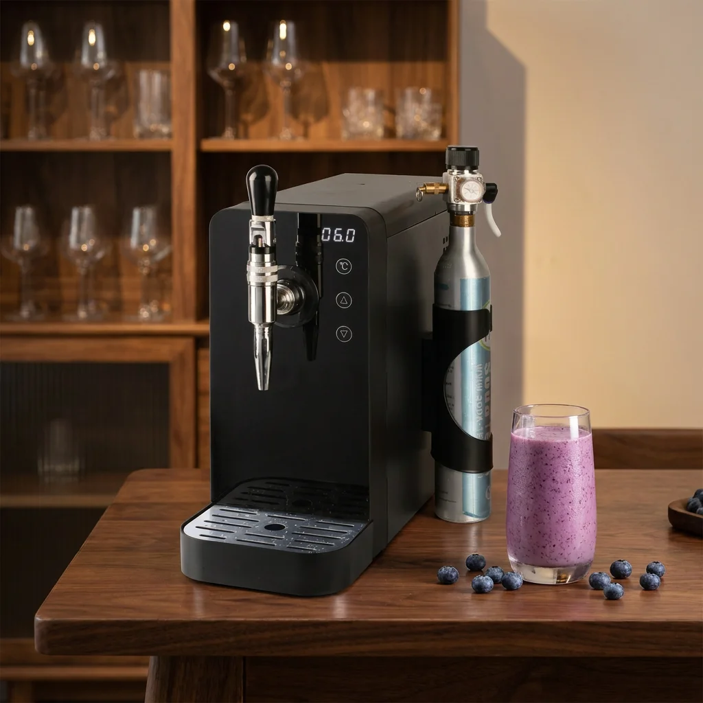 

2026 New Design Puretal Commercial Electric Water Dispenser Sparkling Cool & Hot 1L Capacity Stand Installation Household Use