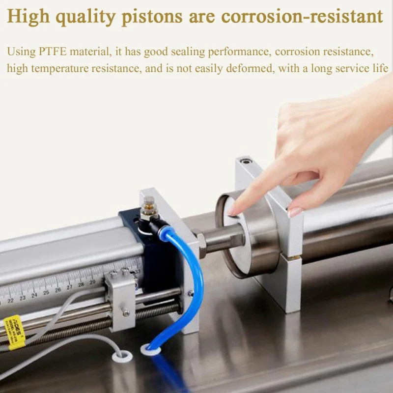Automatic Honey Cream Filling Machine Pneumatic Viscous Liquid Chili Sauce Gel Peanut Butter with Conveyor Filler