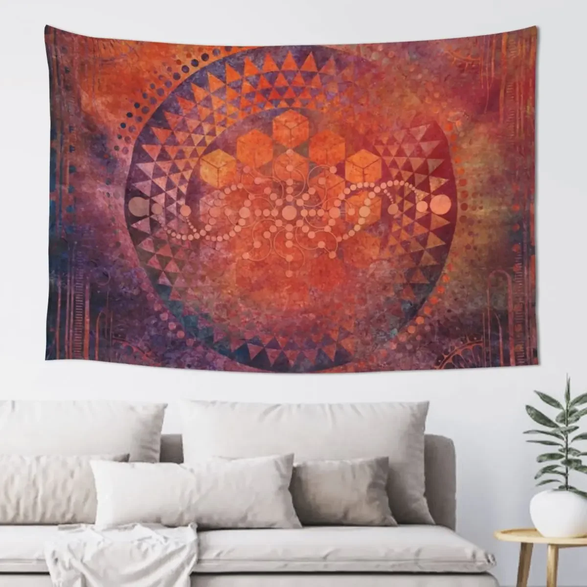 Desert Crop Circle Tapestry Room Decorating Aesthetic Living Room Decoration Wallpapers Home Decor Tapestry