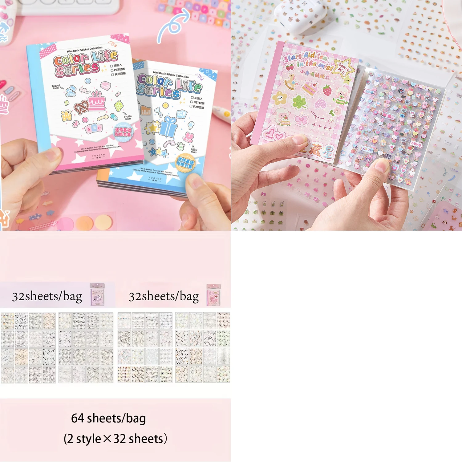 Mr Paper, kawaii Mini Deco Sticker Boek scrapbooking stickers stickers esthetische goedkope briefpapier levert journaling briefpapier