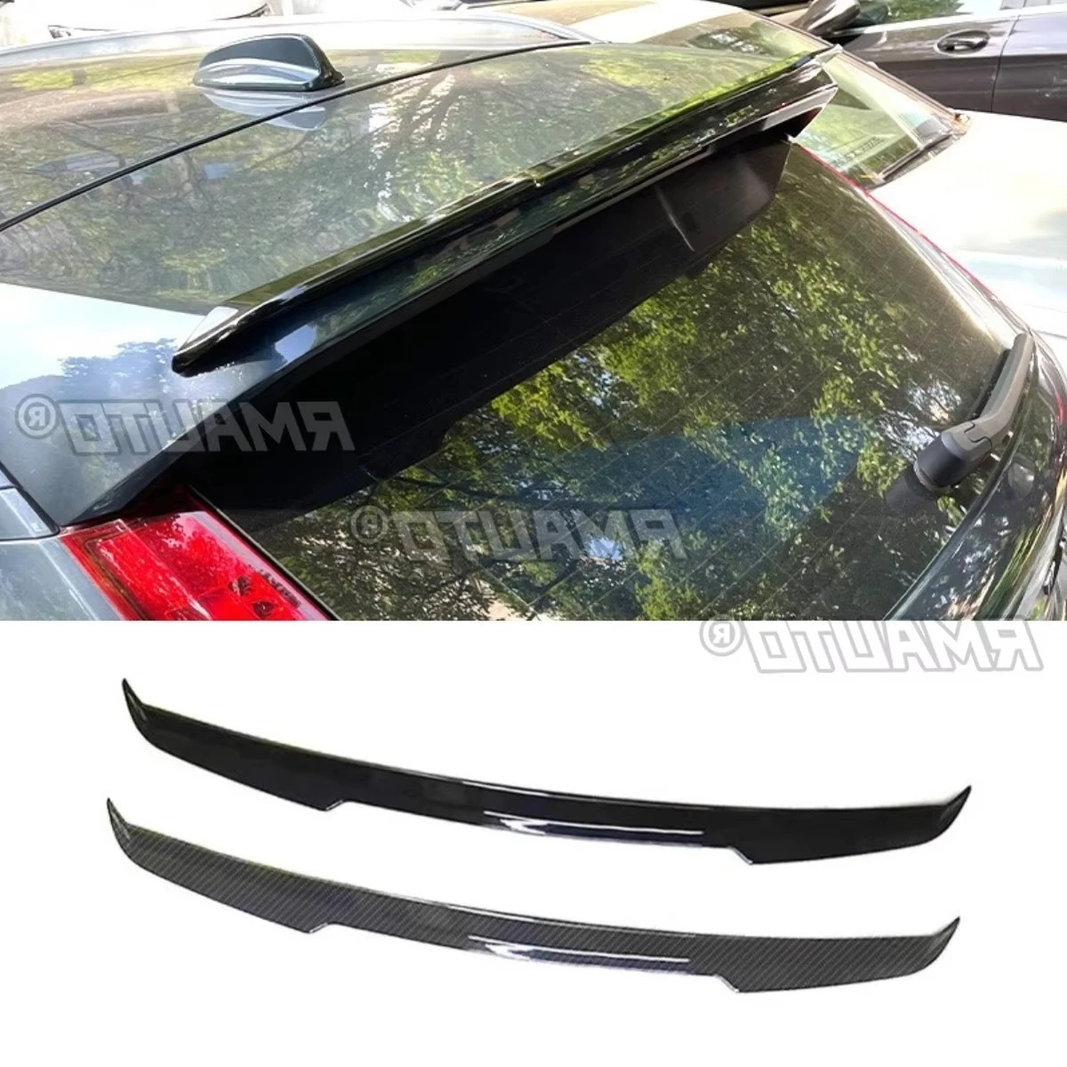 

Для Volvo XC40 2019 + автомобильный задний спойлер на крышу, автомобильные аксессуары, автомобильный задний спойлер на крышу, модификация крыла, внешняя часть