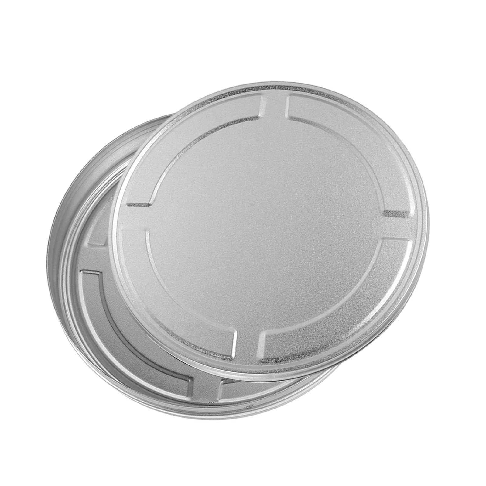 

CD Case Disc Storage Organizer Travel Holder Display Boxes Iron DVD Cases Small CD Box Round Tinplate Container Multimedia