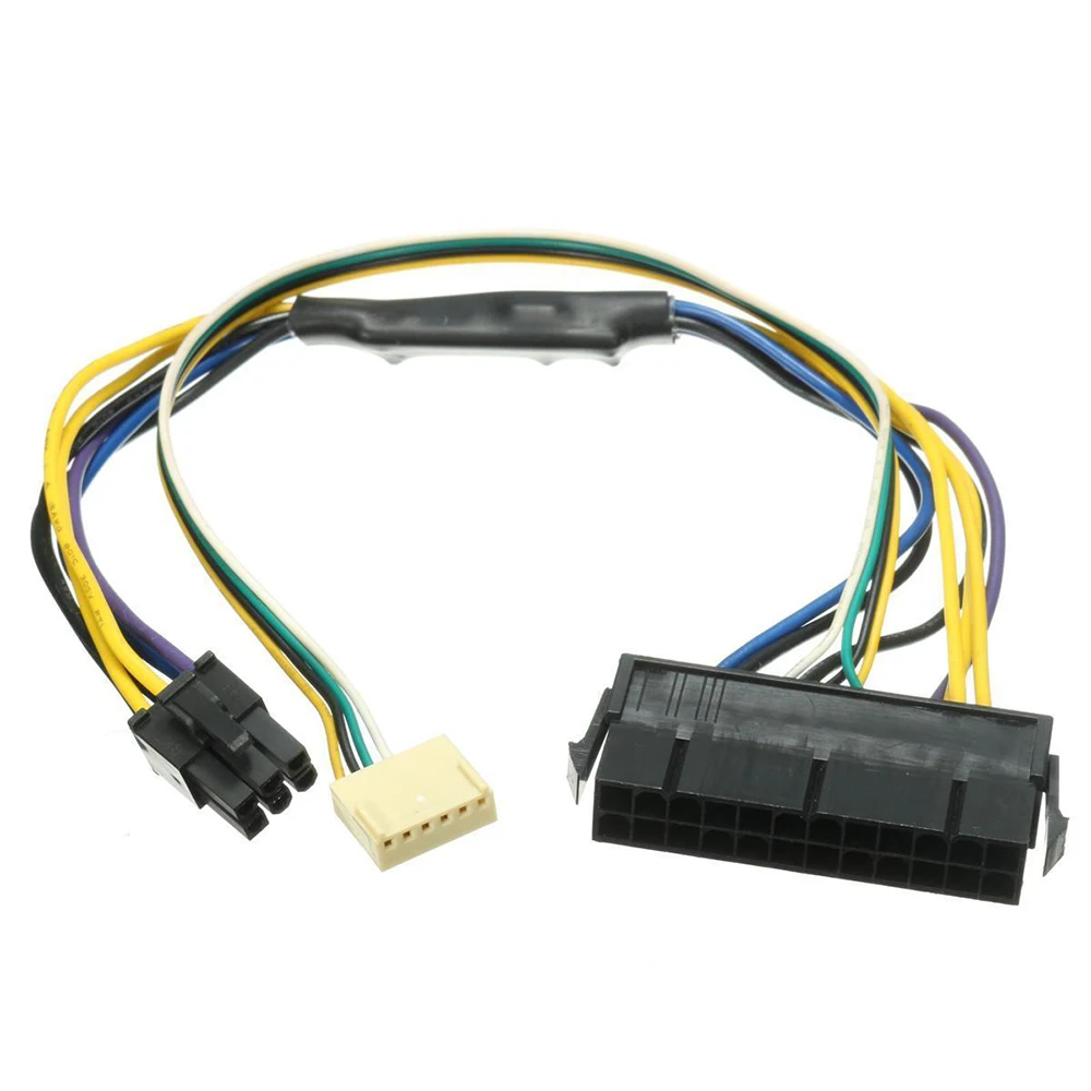 ATX PSU Power Cable 24P to 6P for HP Z220 Z230 SFF Mainboard server Workstation Black