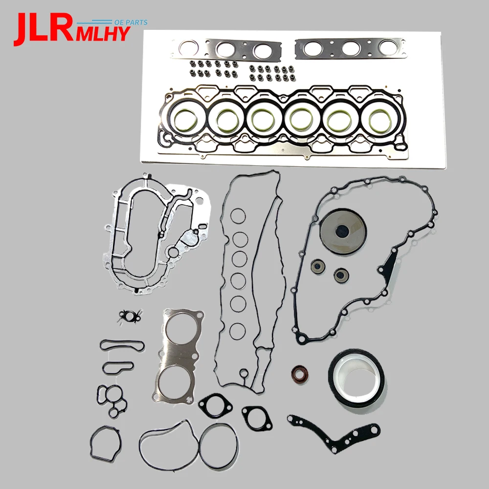 Engine Parts Full Gasket Set O-Rings Seals Kit Fit 3.2 L 06-15 B6324 For LAND ROVER FREELANDER Volvo S80 V70 XC60 XC70 XC90