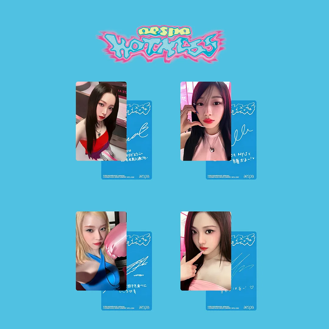 シングルKpopフォトカード,アルバム,日本,ジゼル,冬,カリーナ,ningningポスター,限定版,セルフィー,ロモカード,ファンギフト