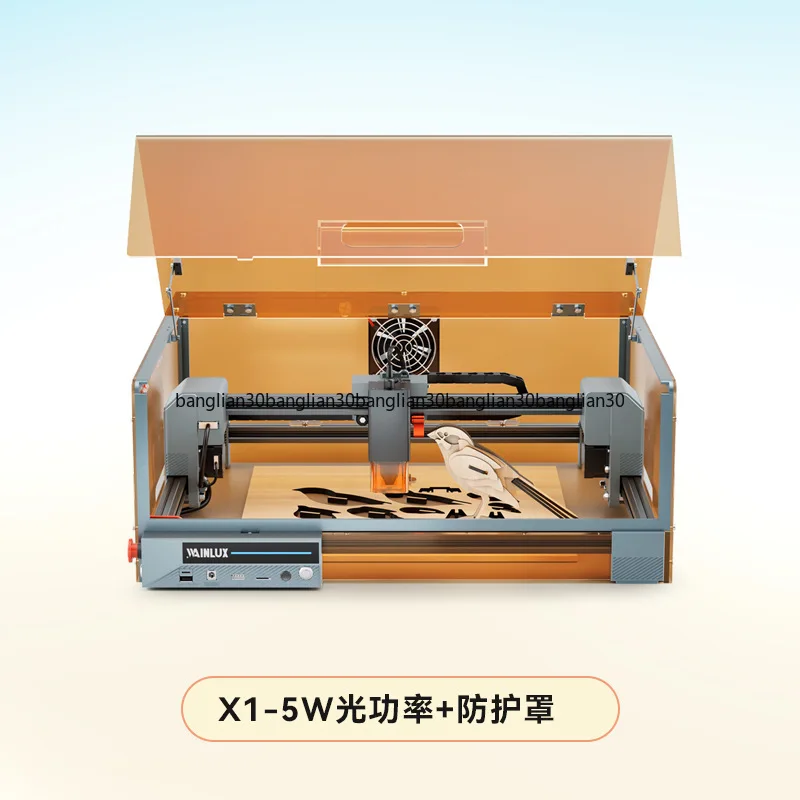 

Leaf Carving Laser Marking Machine Medium-sized Marking Engraving Household Leather Cardboard DIY Cutting Assembly Wood Board