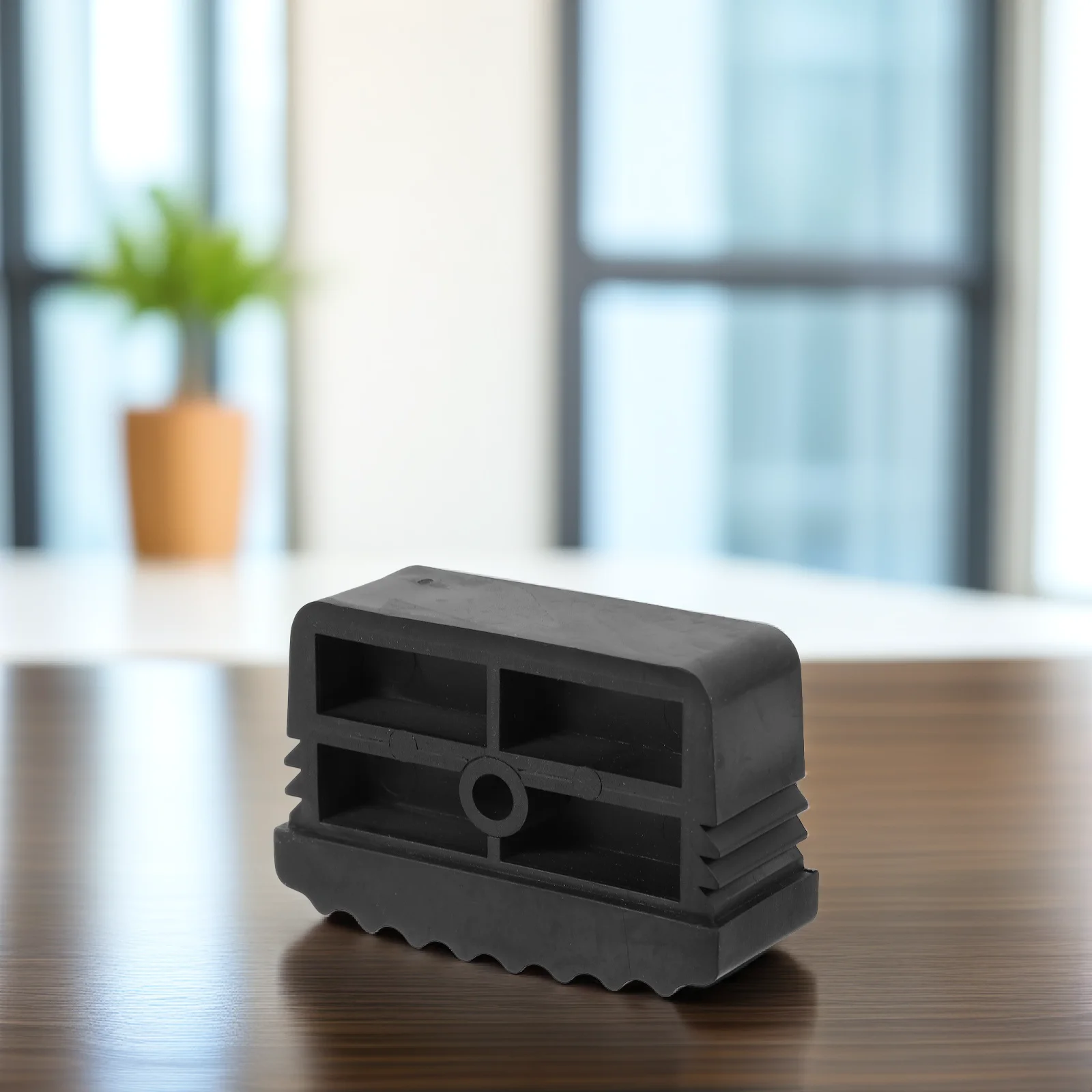 غطاء قدم سلم مطاطي وسادة غير قابلة للانزلاق لحماية ساق السلم تمنع خدوش الأرضية سهلة التركيب ولا حاجة لأدوات منزلية #6