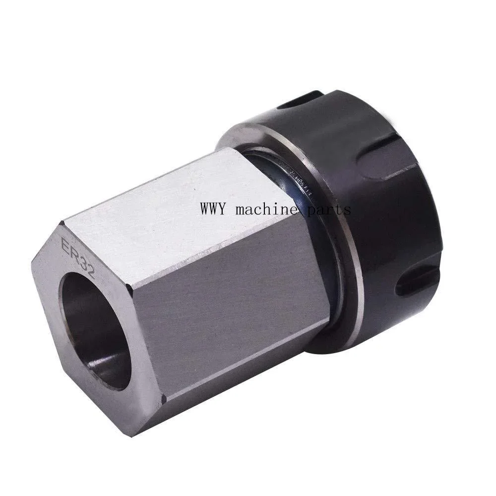 ER40 ER32 ER25 Square Collet Chuck Holder Mayitr Block For Lathe Engraving Machine Spring Chuck Collet Holder Hex ER32 ER40