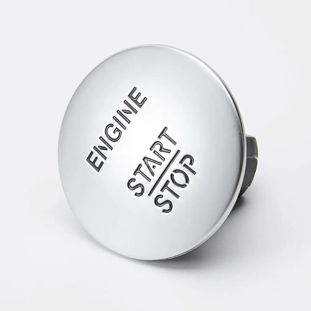 OEM Style Start Button Engine Start Stop Button Switch for Mercedes for Benz, Car Push Button Starter Switch, Engine Start Stop