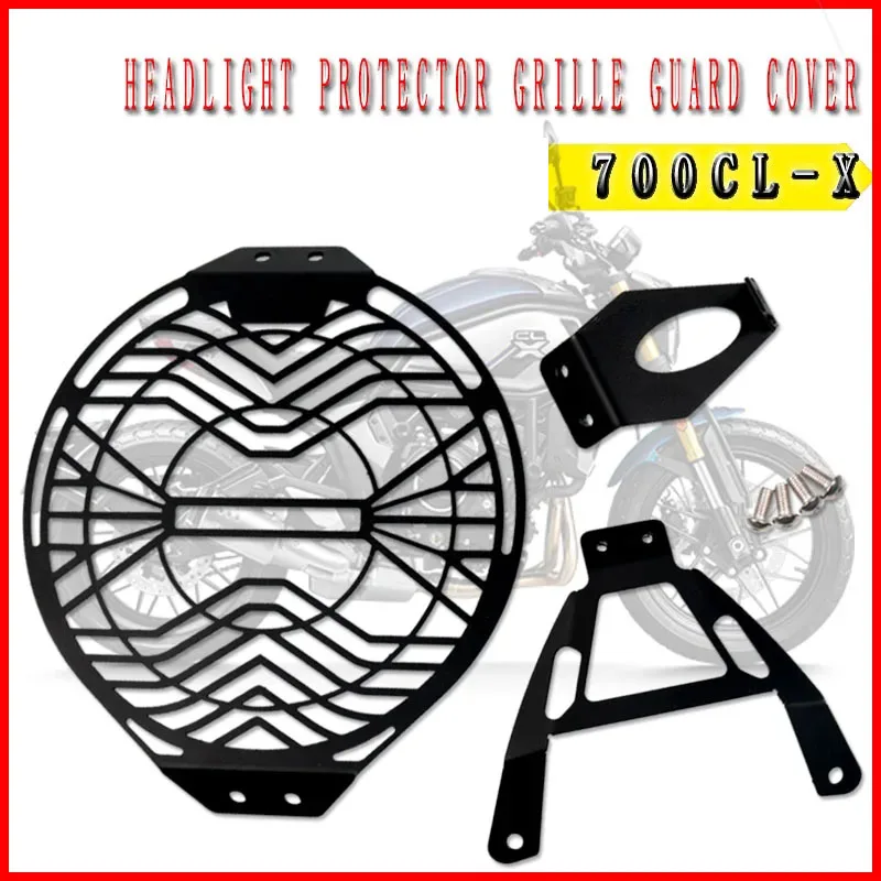 For CLX700 CLX 700 700CLX Motorcycle Headlight Protector Grille Guard Cover Protection Grill