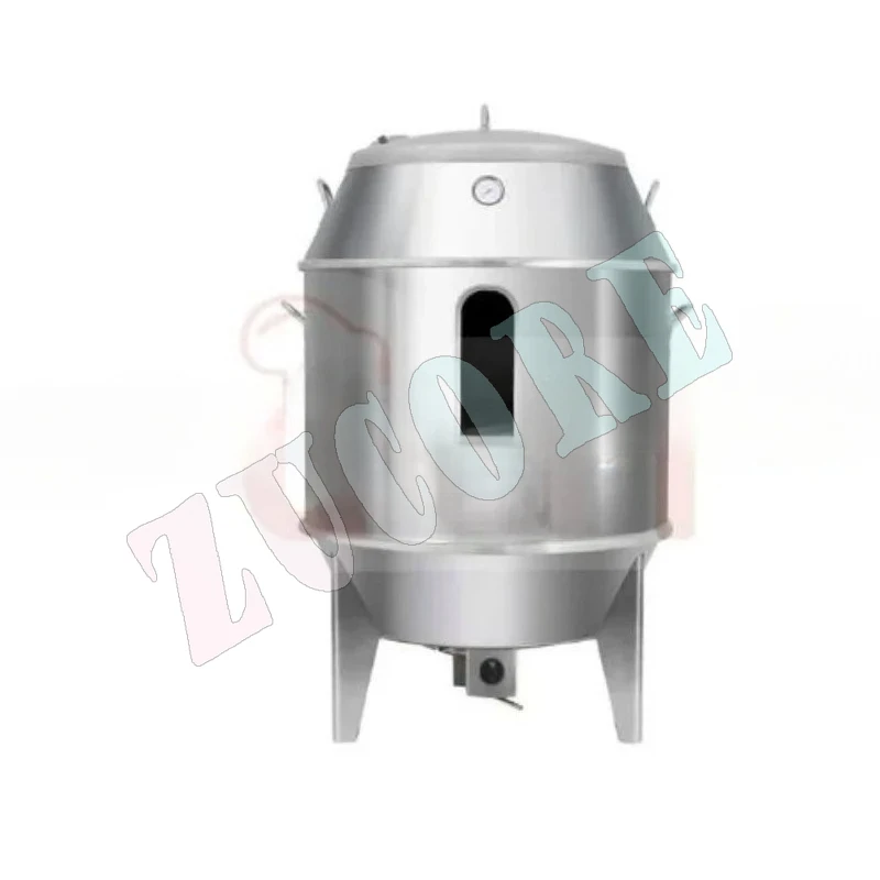 Horno de Gas asado de pato de Pekín chino, 80/90/100CM, doble acero inoxidable, comercial, pato asado, cordero, cerdo, pollo, parrilla, barbacoa