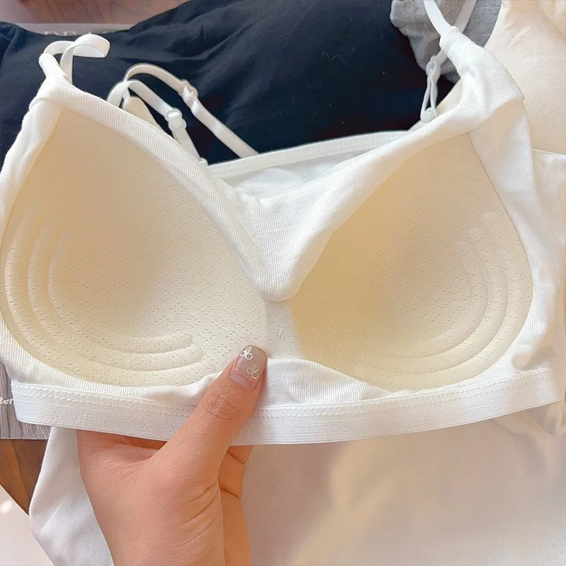 Novas mulheres ajustáveis sem mangas topos sexy doce magro elástico camis cor sólida algodão macio respirável senhoras pequena camisola colete