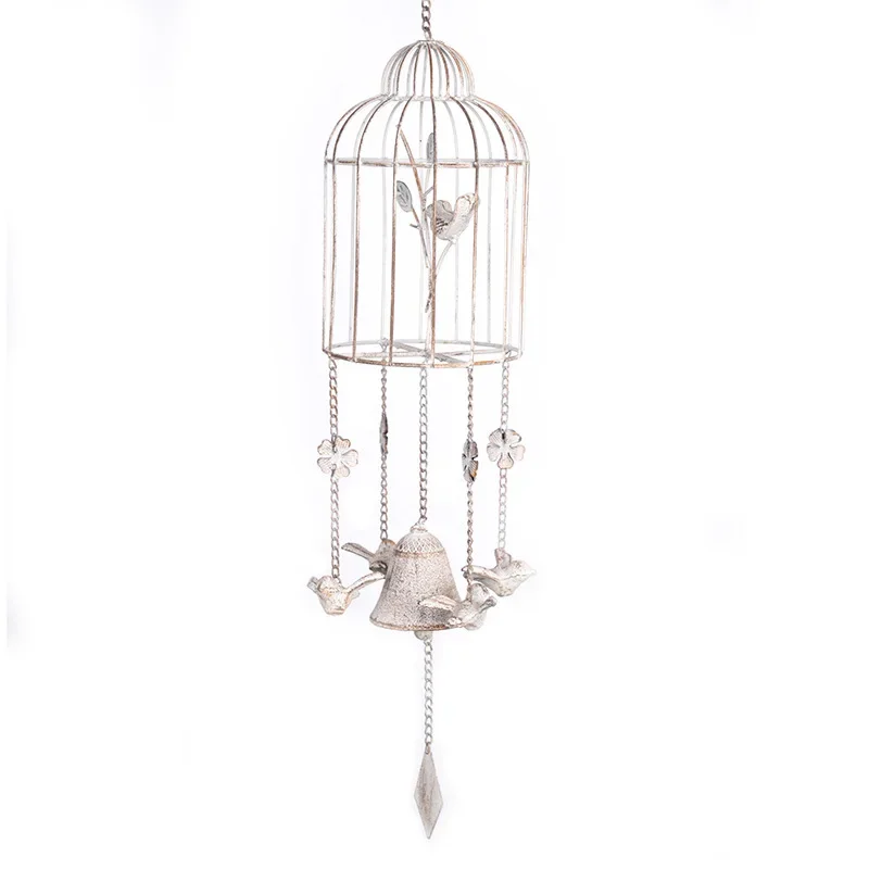 Wind chime outdoor cast iron new healing department indoor retro courtyard decoration antique balcony garden door hanging