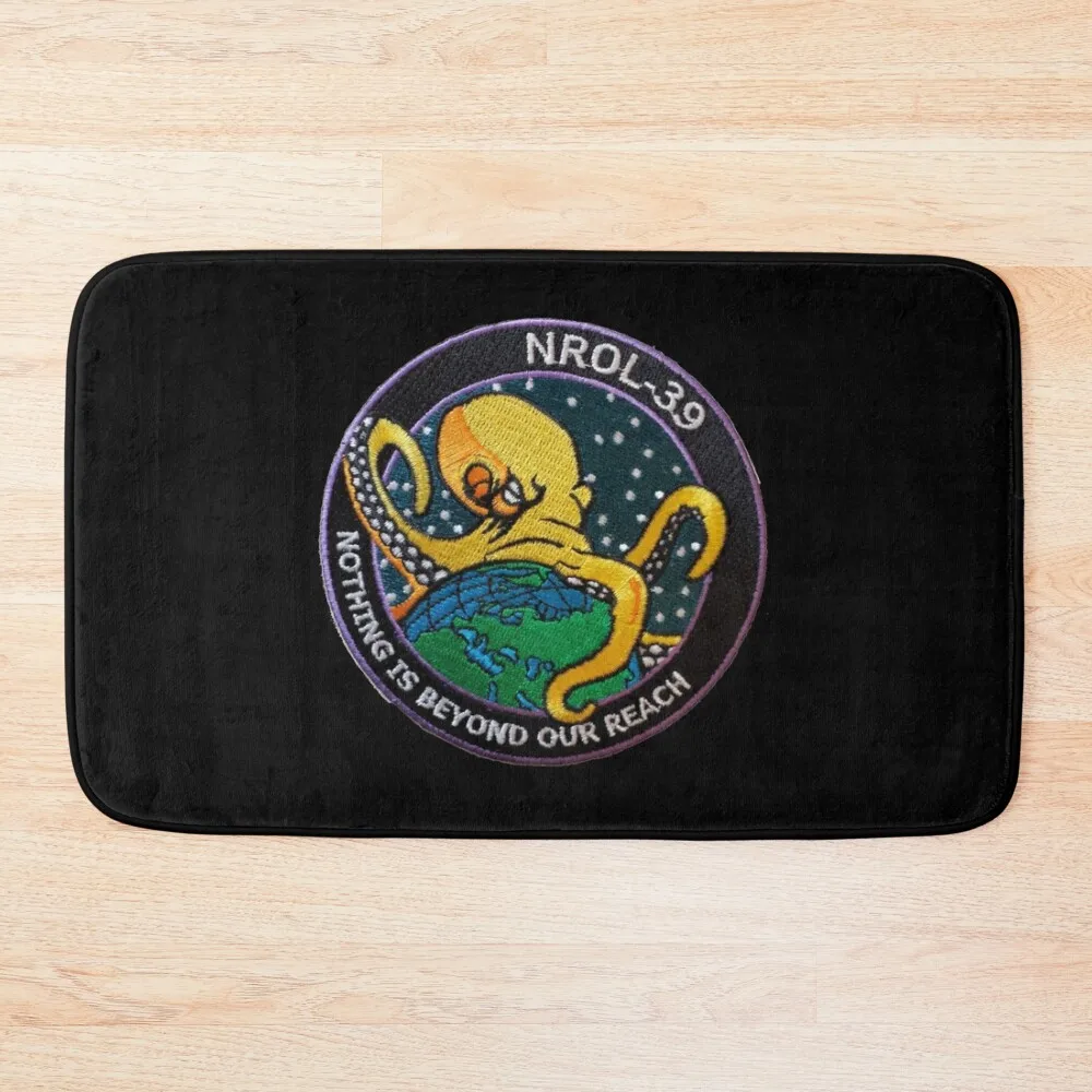 

NROL-39 Program Logo Bath Mat Accessories For Shower And Services For Hallway On The Floor Mat
