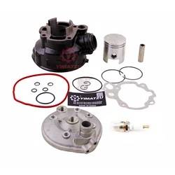 Yimatzu Motorcycle  47MM Big Bore Kit Cylinder Performant  for YAMAHA AM6 ,Necessary Modification,