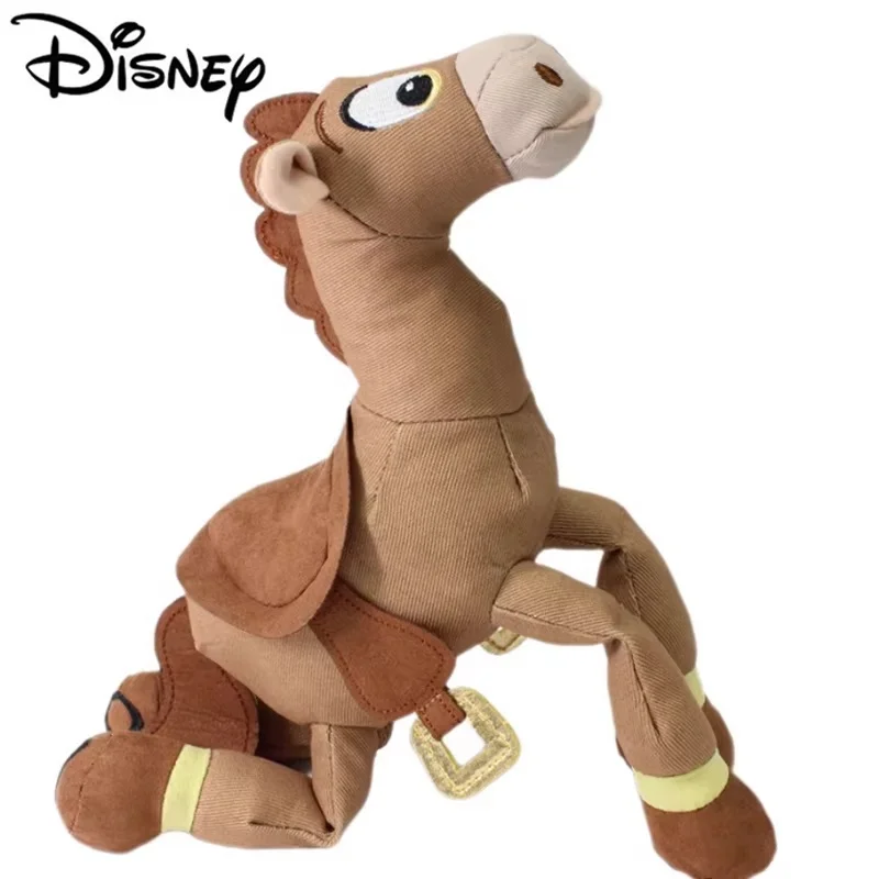 Toy Story Woody Sheriff pluche pop 25 cm schattig paard cartoon knuffeldier bas bullseye ontwerp verjaardagscadeau voor kinderen