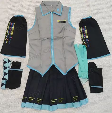 10 best sales Hatsune Miku cosplay-dräkt - №4