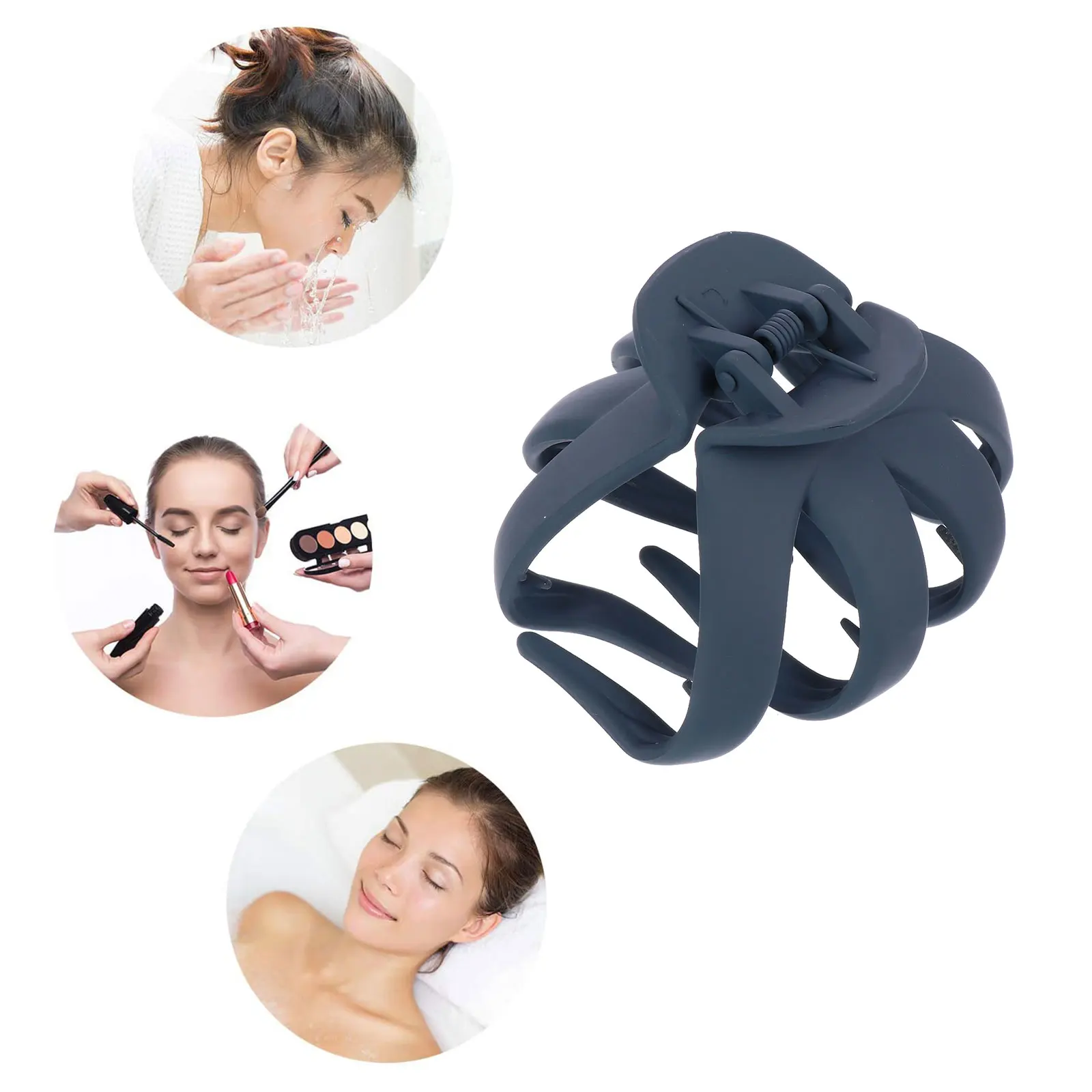 

7 Pcs Octopus Hair Clip Shower Grip Claw Clamp Accessories Women Jaw Claws Small Clips