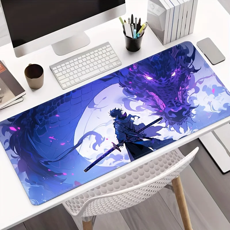 

Dragon Sky Extended Gaming Mouse Pad Large desk pad Non-Slip Rubber Base Desk Mat Precision Stitched Edges for Office E-Sports