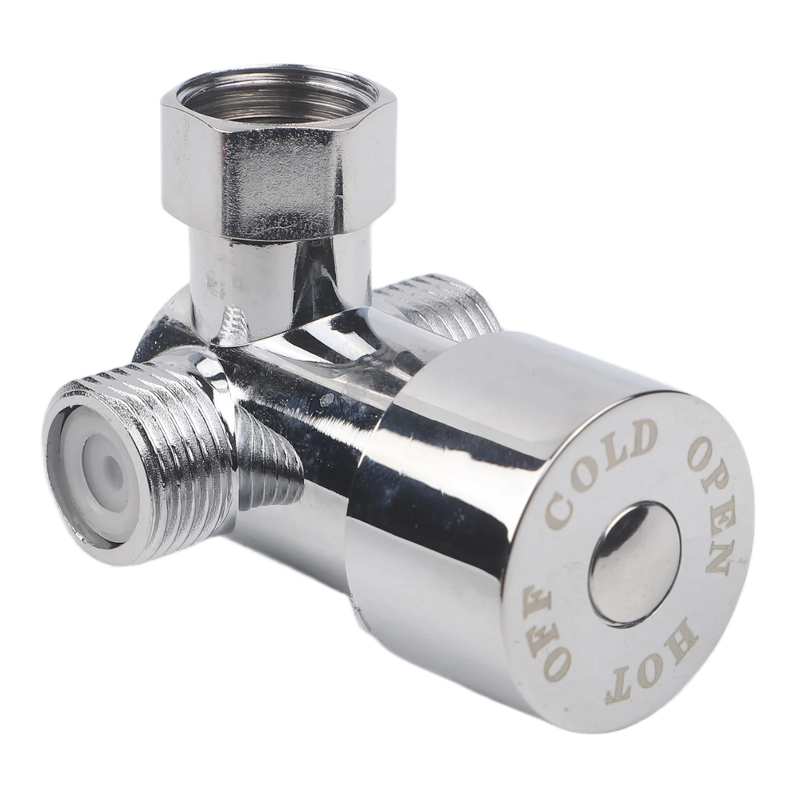 Zinc Alloy Hot Cold Water Mixing Valve Compatible With Standard G1/2 Shower Head Thread Stable Flow Output Bathroom Accessories