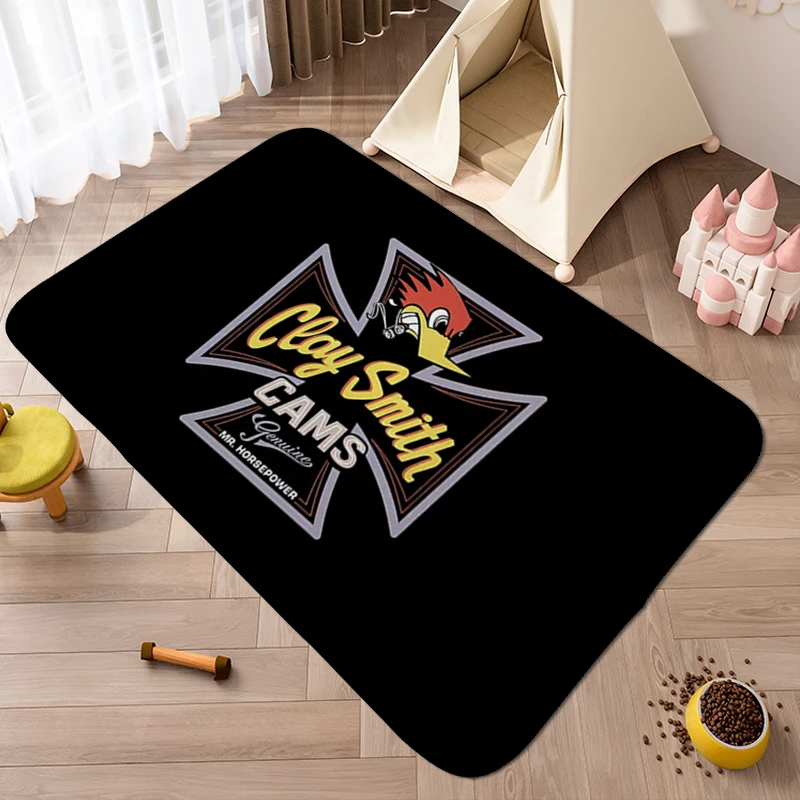 

Custom Rug A-Mr.Hoesepower Clay Smith Camss Bedroom Bathmat Funny Doormat Entrance Washable Non-slip Kitchen Mats Bathroom Mat