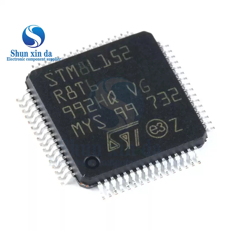 STM8L152 STM8L152C6T6 STM8L152C8T6 STM8L152R8T6 LQFP-48/64 SMD IC Microcontroller ARM MCU