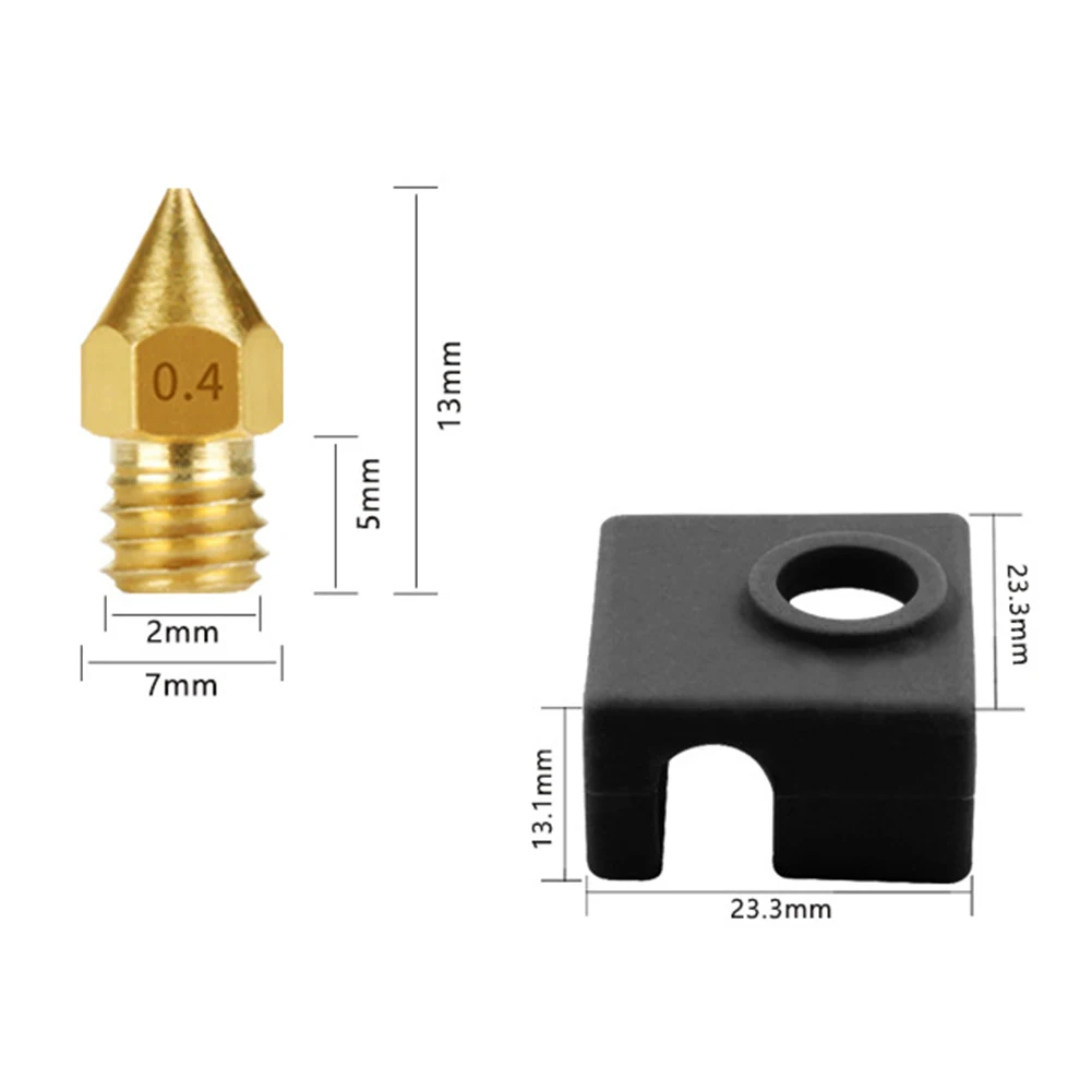 مجموعة نهاية ساخنة مجمعة 9x للطابعة ثلاثية الأبعاد Creality Ender 3 V2/Ender 3 Pro