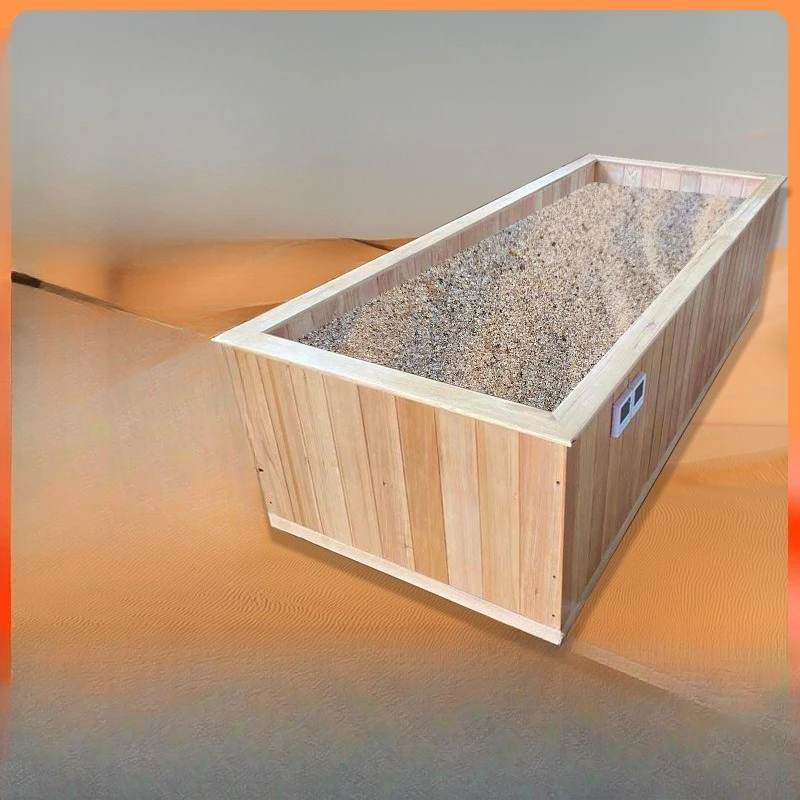 Household sand treatment bed carbon flower and wood enzyme pool equipment Commercial sand bath
