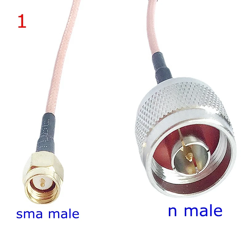 RG316 Coax Cable L16 N Male Female To SMA RP-SMA Male Female Conncetor N To SMA RPSMA Crimp for RG316 Pigtail Low Loss 50 Ohm