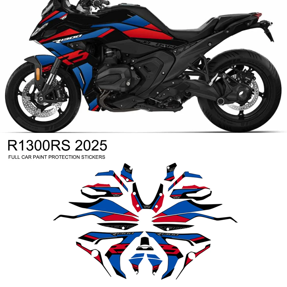 

For BMW R1300RS R 1300RS 2025 Full-body protective decal kit R 1300 RS Waterproof and scratch-resistant Paint protection sticker