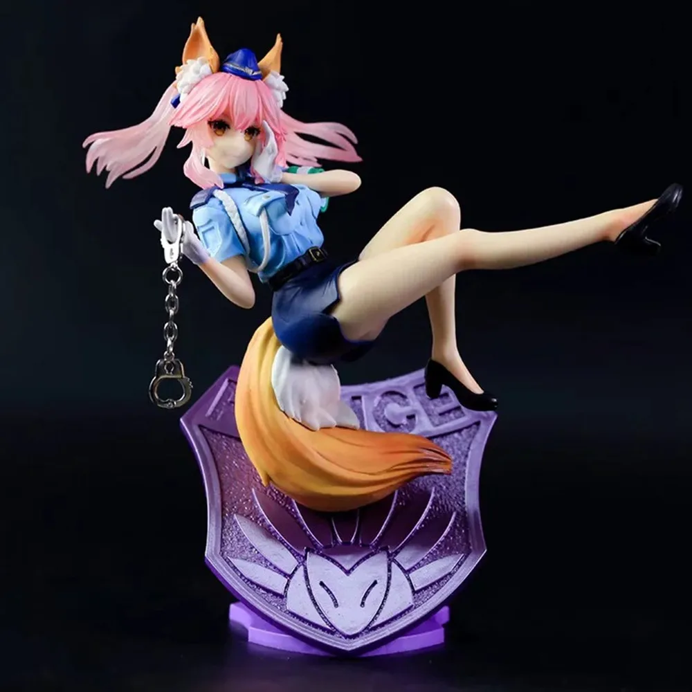 Fate/Extella Link Tamamo No Mae Police Fox Ver 1/7 Scale Painted Figure Anime Bishoujo Figurals