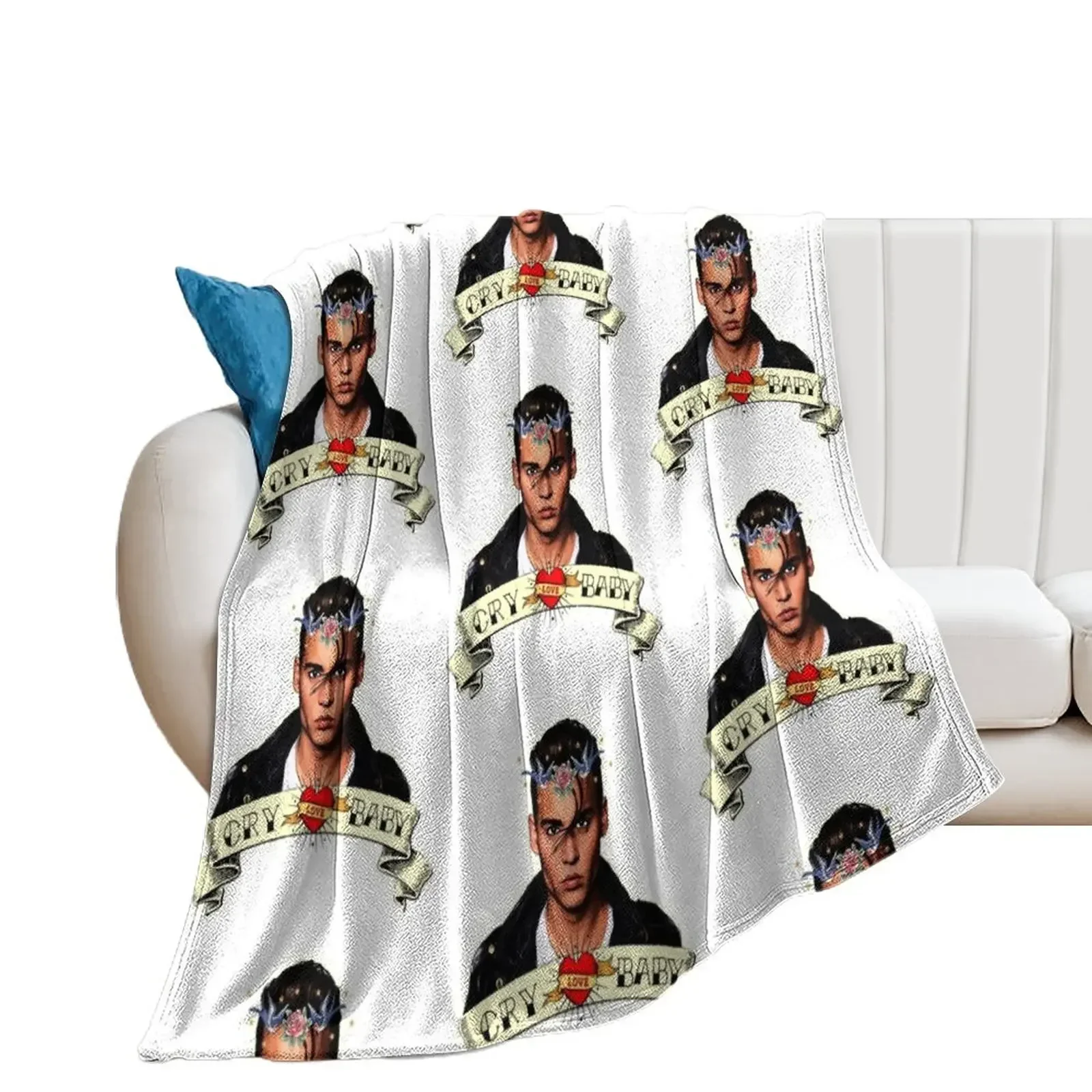 

Cry baby Throw Blanket Designers warm for winter Thins Blankets