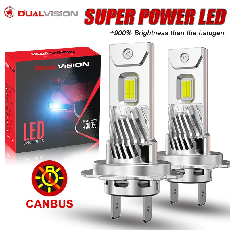 

1000000LM 2000W H7 LED Headlight Bulbs CANBUS No Error Mini Wireless 8054 CSP Car Headlamp Auto Diode Lamp H7 Turbo Led for BMW