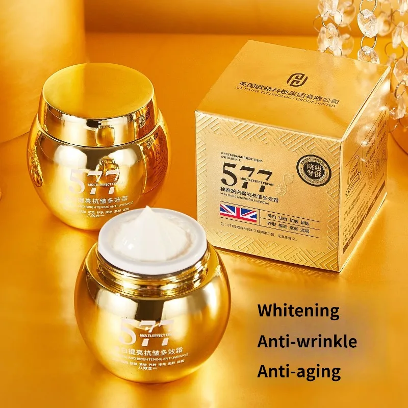 

577 Multi-Action Brightening & Firming Cream Visibly Reduces Wrinkles, Evens Skin Tone Hydration Dullness Daily Moisturizer