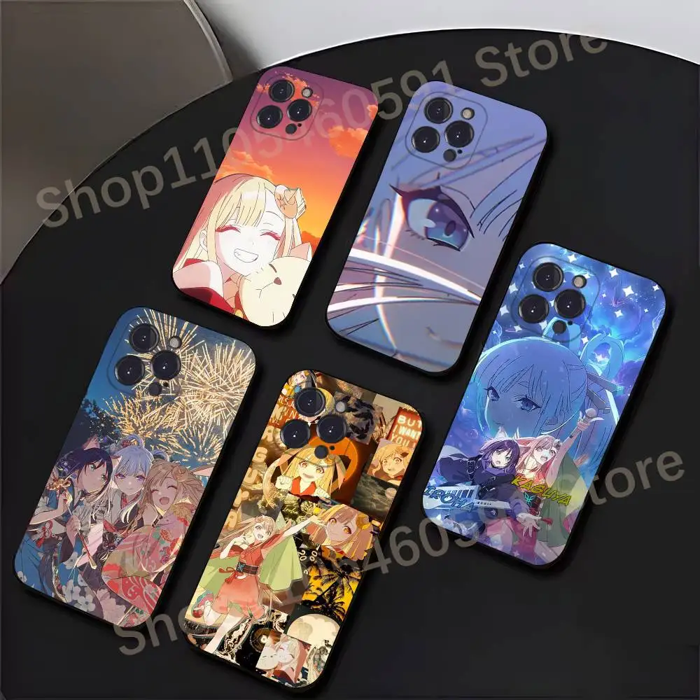 C-Chou K-Kaguya-Hime! Phone Case For iPhone 17,16,15,14,13,12,11,Plus,Pro Max,Mini,Soft Silicone Black Cover