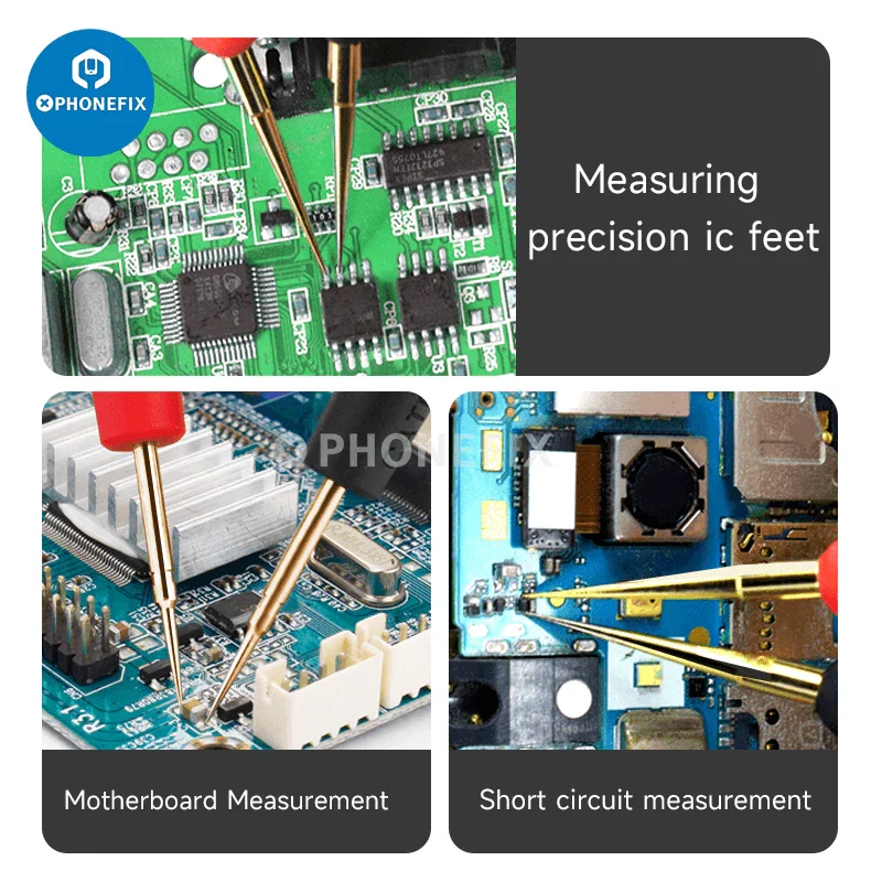 BST-050 JP superfine universal digital multimeter probe test leads needle tip tester probe wire pen cable multimeter feelers