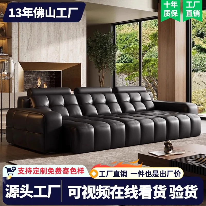 Italian minimalist medieval style sleeping and lying flat straight smart sofa