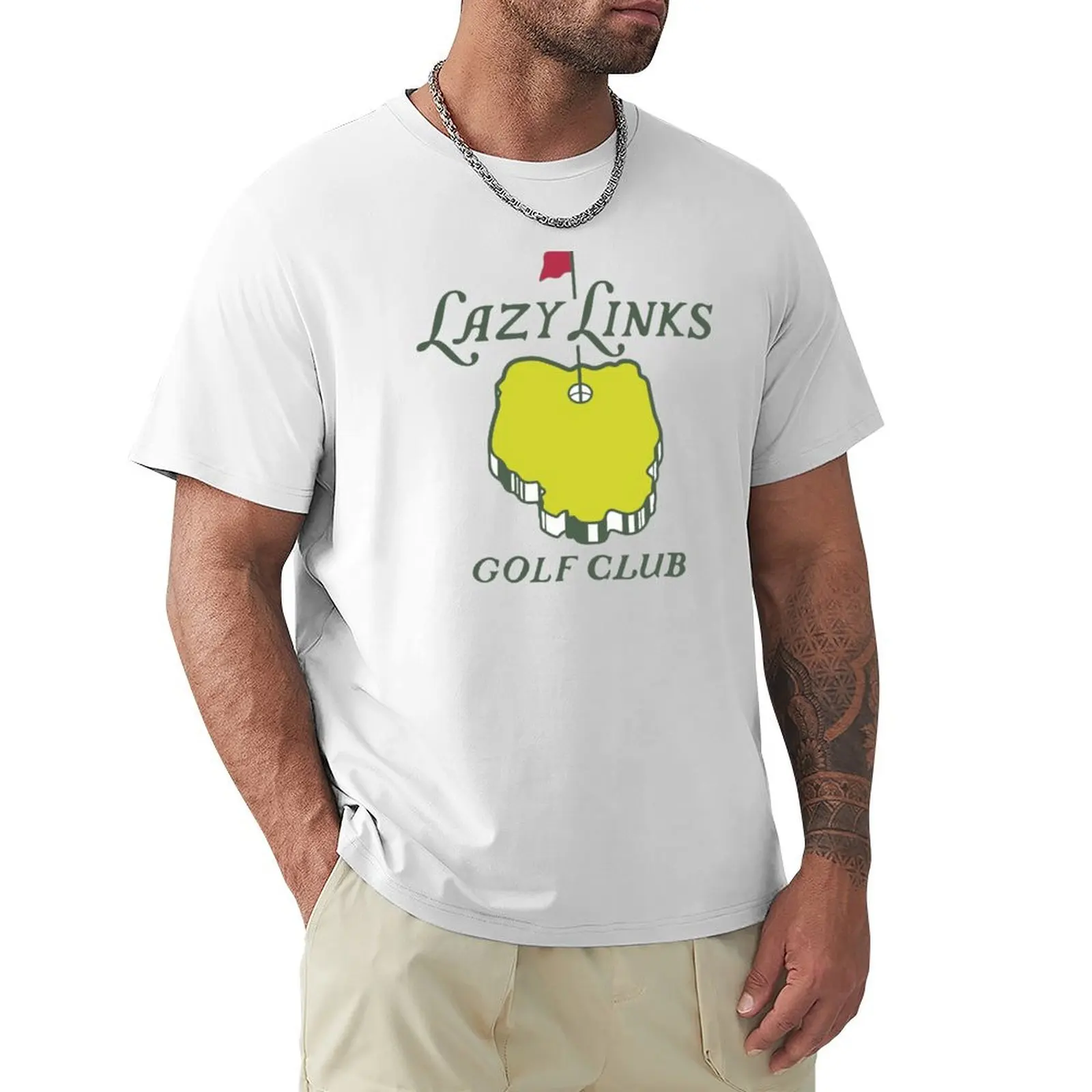 lazy links golf club golfer T-Shirt Blouse summer clothes sweat cute tops fruit of the loom mens t shirts