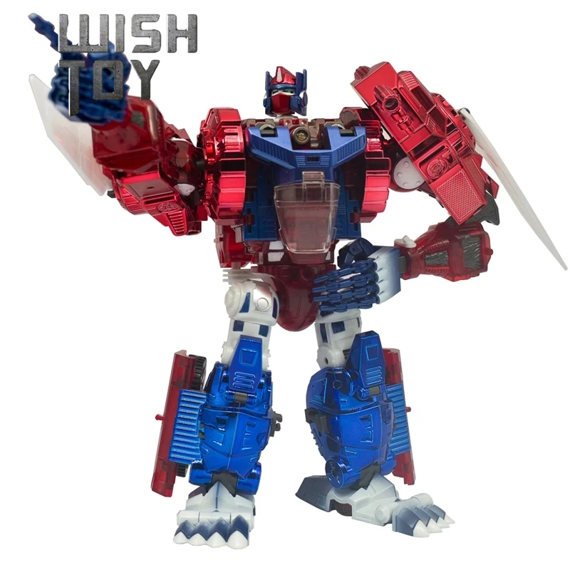 مراجعات مفصلة لدمية الروبوت TransArt Transformation BWM-05R Flame Guardian Red Version من سلسلة Beast Wars Primal Prime