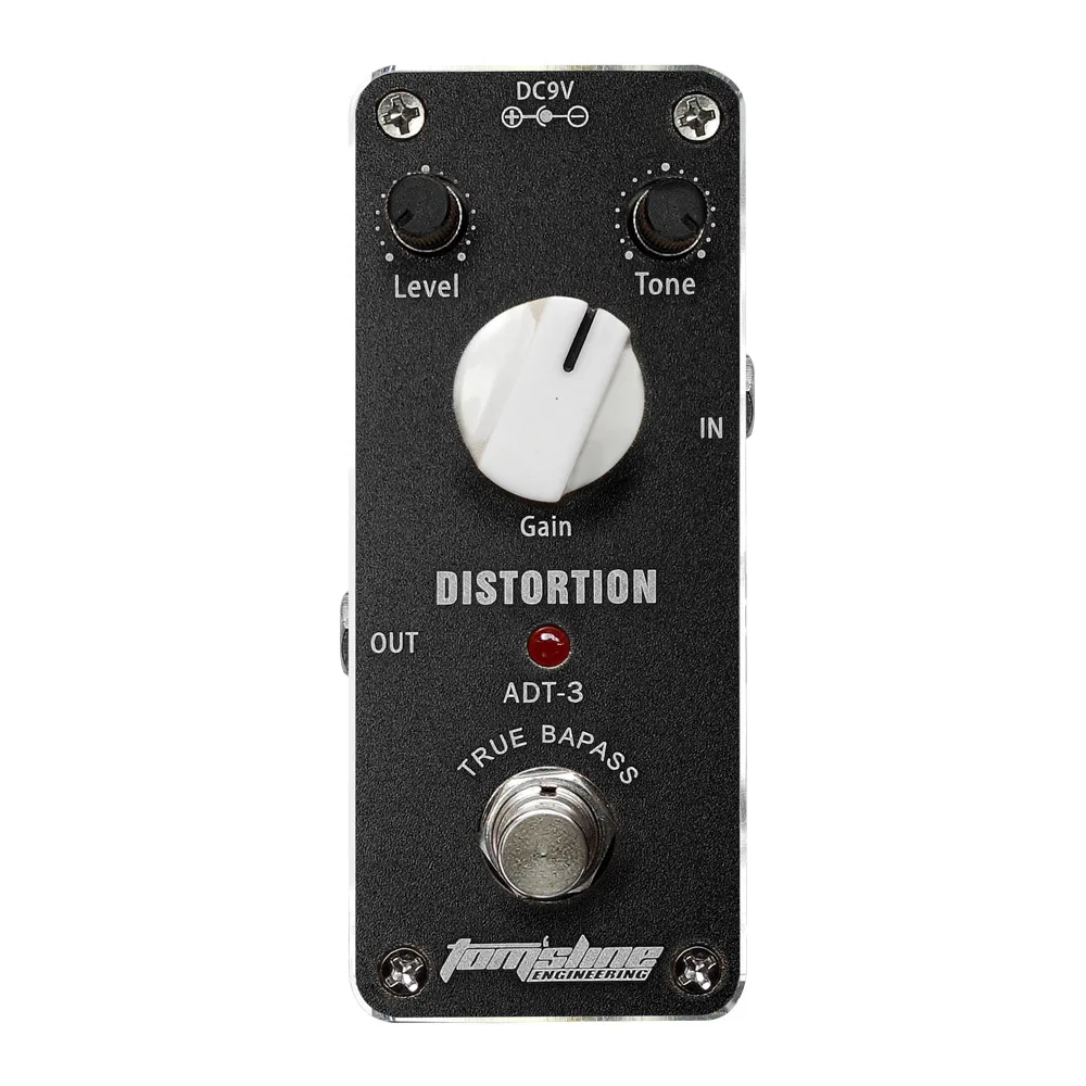 AROMA Gitaareffectpedaal True Bypass Booster/Delay/Chorus/Overdrive/Distortion/Blues/Metal/Bass Limiter Metal Mini Pedal