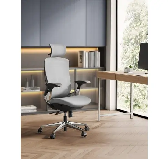 SONGMICS office chair, desk chair, front or rear adjustable seat