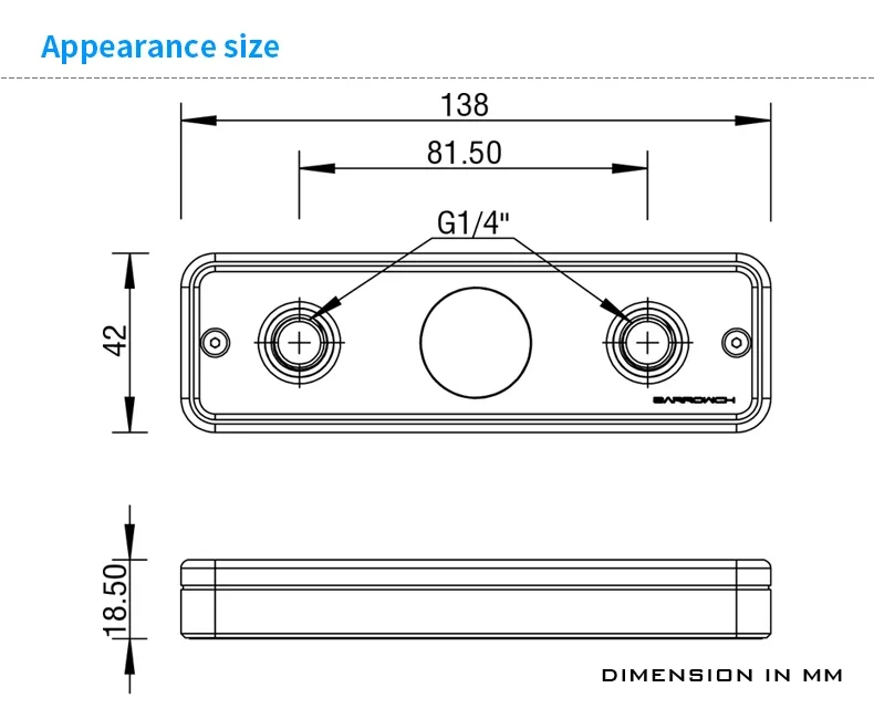 Imagem -06 - Barrow Ram Water Block para pc Gaming Fbrwb-pa4 Dissipador de Ram Refrigerador Líquido Faça Você Mesmo Preto e Branco Pcs