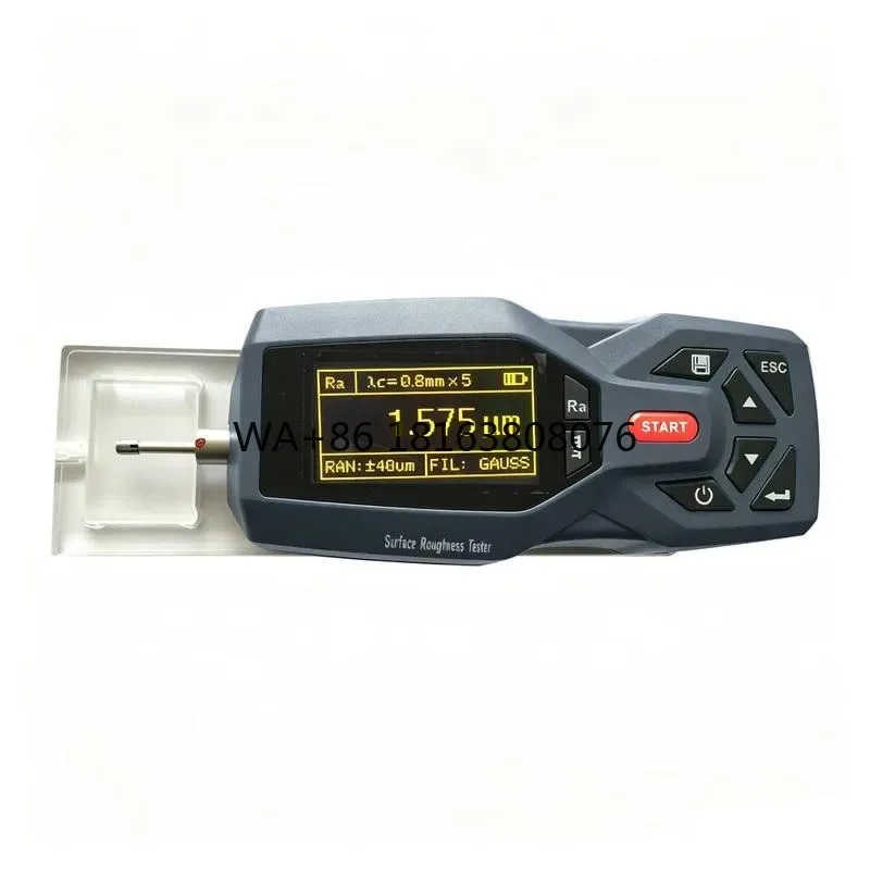 High Precision Portable Surface Roughness Tester Digital Meter Gauge for Metal Plastic Finish