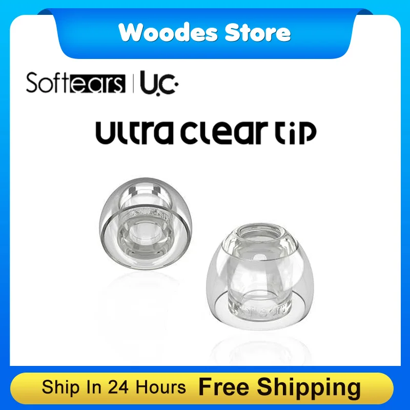 أطراف أذن من Softears UC لسماعات الأذن ذات الحجم الجديد من السيليكون السائل