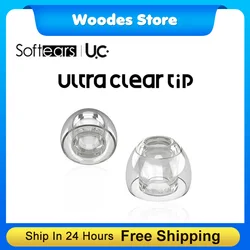 Softears UC Ear tips for Volume Earphones Brand New Liquid Silicone Eartips
