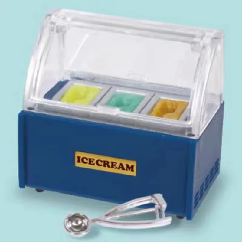 ي. تمثال أنيمي dream-gashapon ، تمثال صغير p3 ، آيس كريم ، آيس كريم ، مصغر ، ديكور دمية ، ألعاب كبسولة كاواي ، هدية