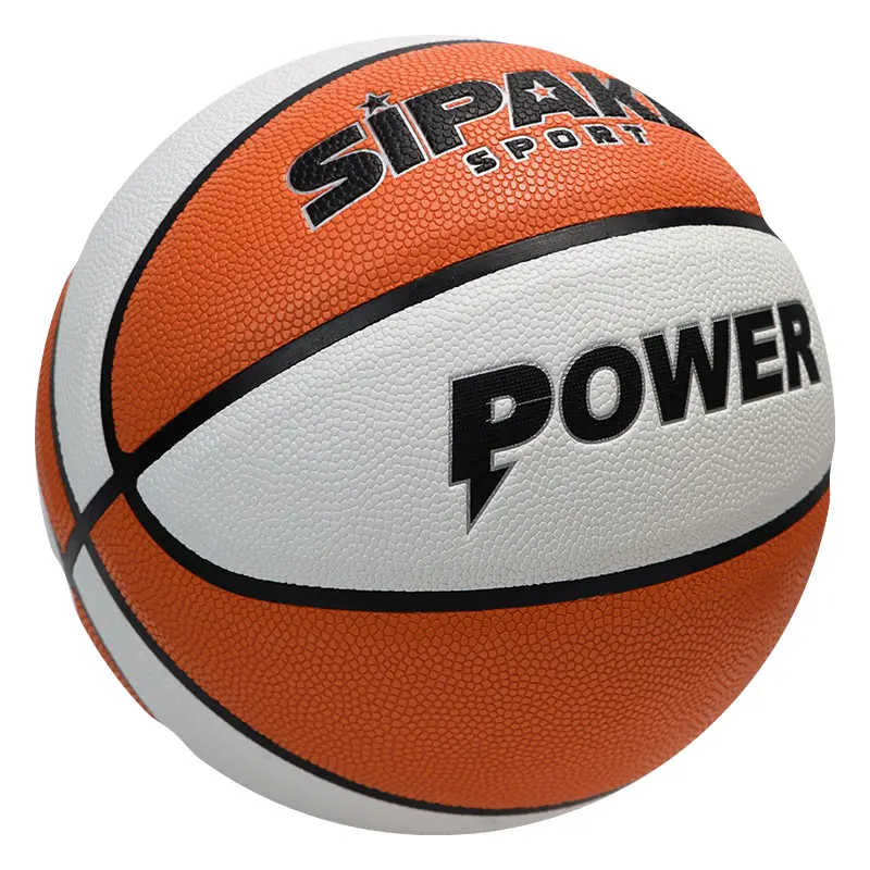 كرة سلة SIRDAR مقاس 6 بنمط مموج من الجلد الناعم المقاوم للانزلاق ومقاوم للاهتراء، مناسب للاستخدام الخارجي للبالغين في الهواء الطلق